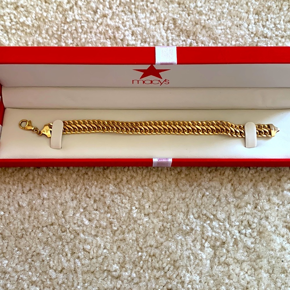 ‼️14K Double link bracelet ❤️